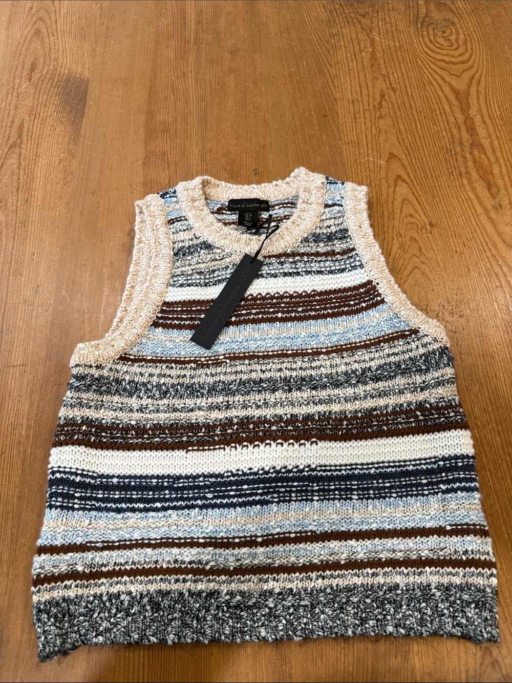 House of Harlow 1960 Striped Sweater Vest